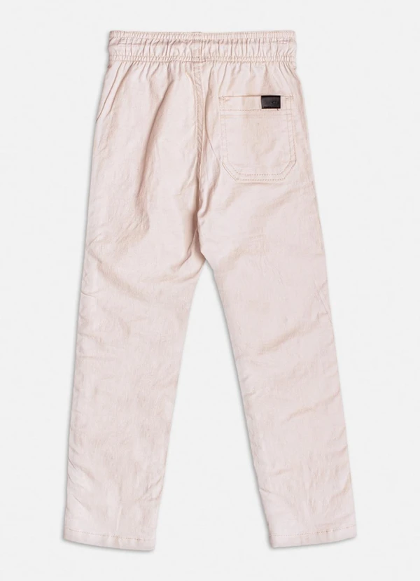 Youccie - Calça de Sarja Bege Bege 5