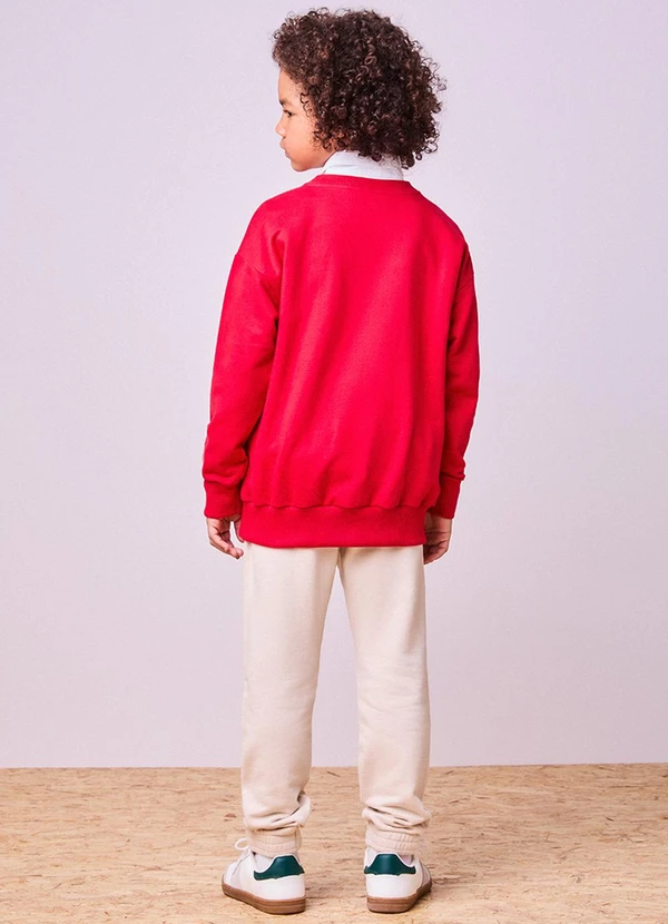 Youccie - Calça de Sarja Creme Branco 4