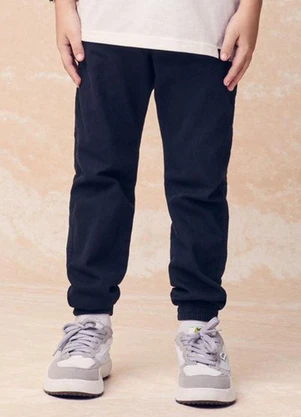 Youccie - Calça de Sarja e Moletom Preto - YOUCCIE