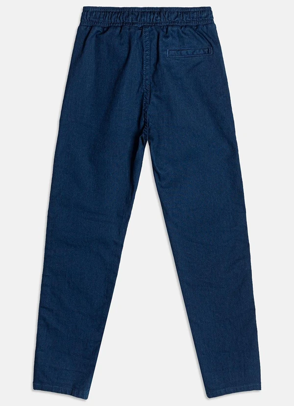 Youccie - Calça de Sarja Marinho Marinho 2