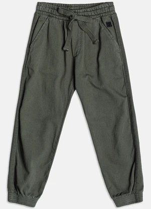 Youccie - Calça de Sarja Verde Militar Verde - YOUCCIE