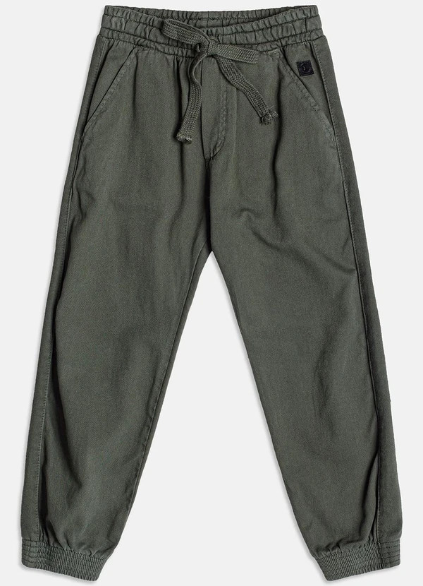 Youccie - Calça de Sarja Verde Militar Verde