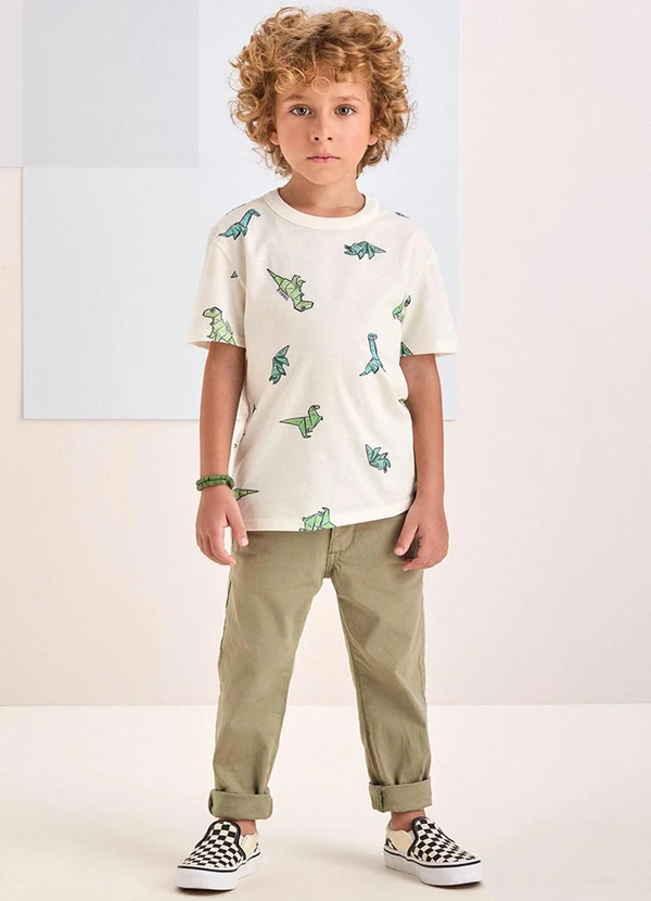 Youccie - Calça de Sarja Verde 3