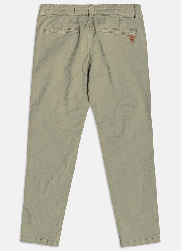 Youccie - Calça de Sarja Verde 6