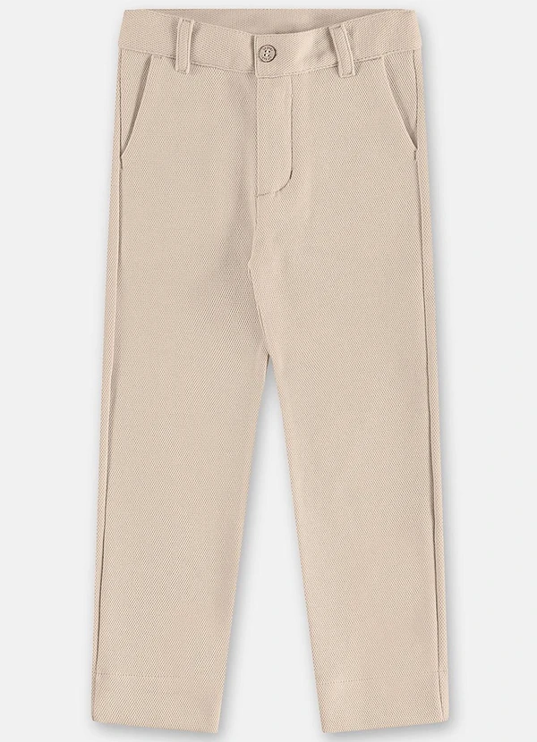 Up Baby - Calça em Malha Alfaiataria Cinza 3