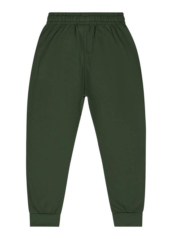 Quimby - Calça em Malha Thermo para Menino Verde 2