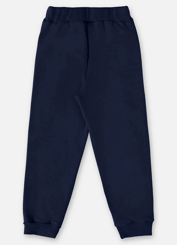 Up Baby - Calça em Moletom Infantil Menino Azul 2