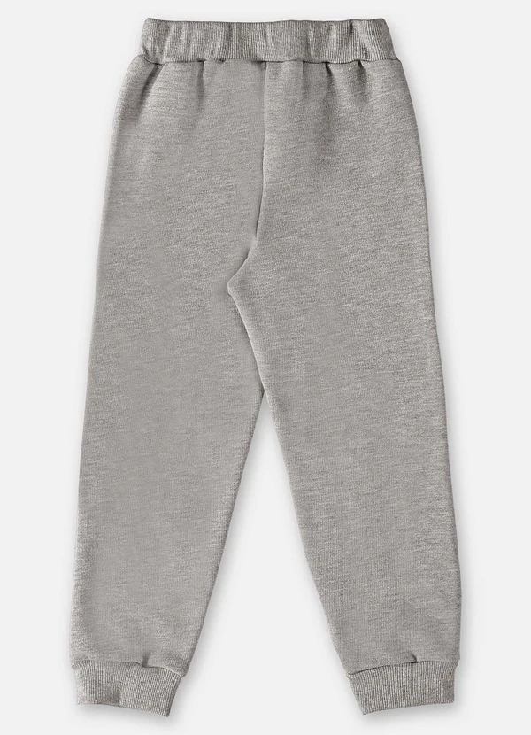 Up Baby - Calça em Moletom Infantil Menino Cinza 2