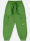 Up Baby - Calça em Moletom Infantil Menino Laranja - variação: Verde