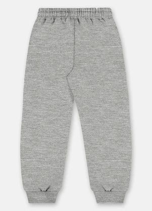 Up Baby - Calça em Moletom para Menino Cinza - UP BABY