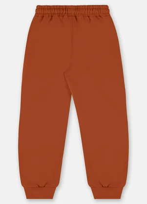 Up Baby - Calça em Moletom para Menino Marrom - UP BABY