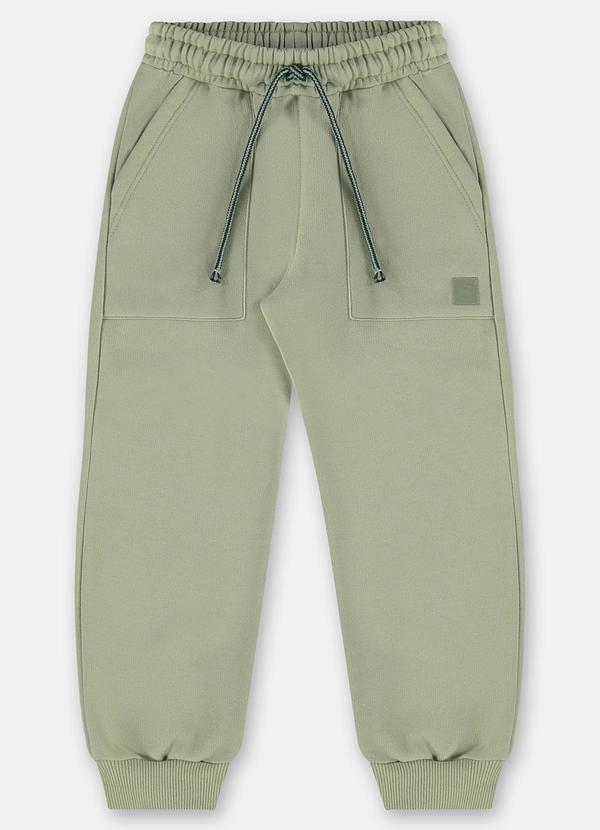 Up Baby - Calça em Moletom para Menino Verde