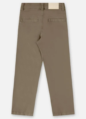 Up Baby - Calça em Sarja Infantil Menino Verde - UP BABY