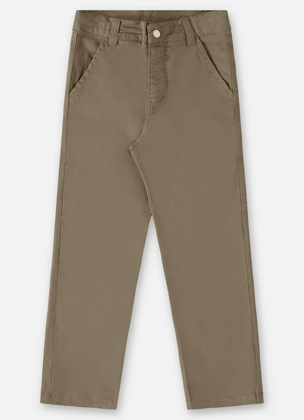 Up Baby - Calça em Sarja Infantil Menino Verde