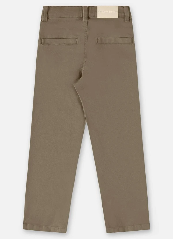 Up Baby - Calça em Sarja Infantil Menino Verde 2