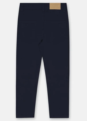 Up Baby - Calça em Sarja para Menino Azul - UP BABY