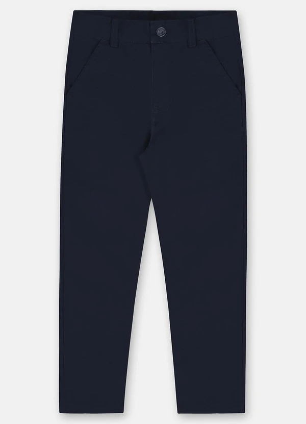 Up Baby - Calça em Sarja para Menino Azul