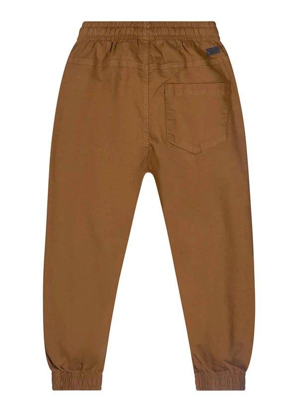 Quimby - Calça em Sarja para Menino Marrom 2