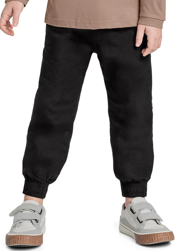 Quimby - Calça em Sarja para Preto