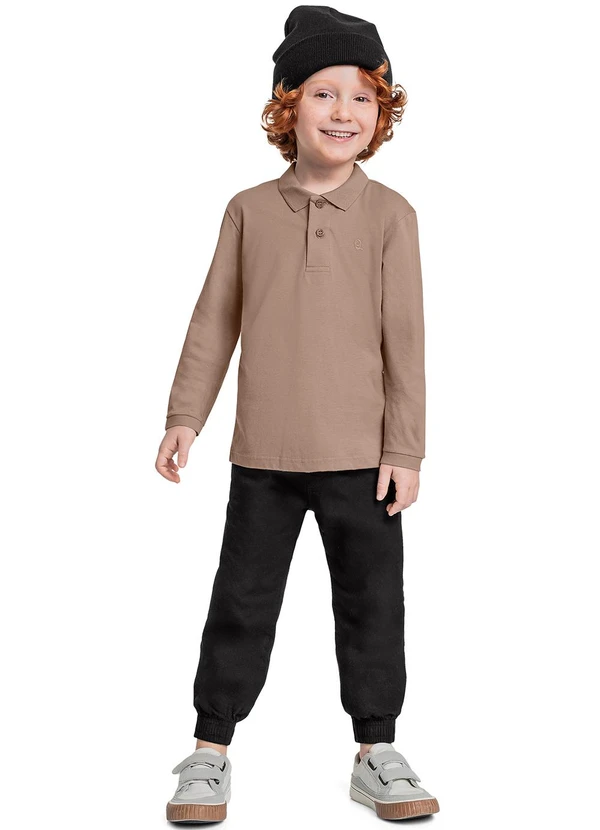 Quimby - Calça em Sarja para Preto 2