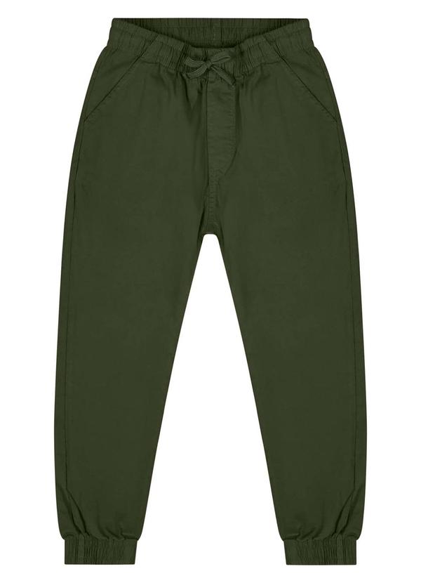 Quimby - Calça em Sarja para Verde 1