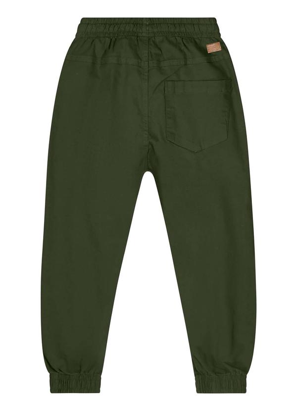 Quimby - Calça em Sarja para Verde 2