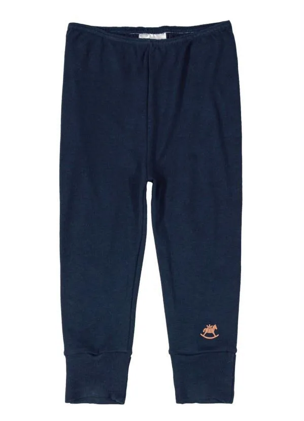 Up Baby - Calça em Suedine Azul