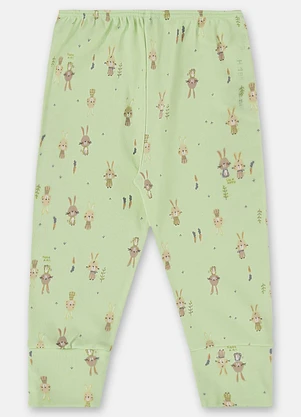 Up Baby - Calça Essentials Menino Verde - UP BABY