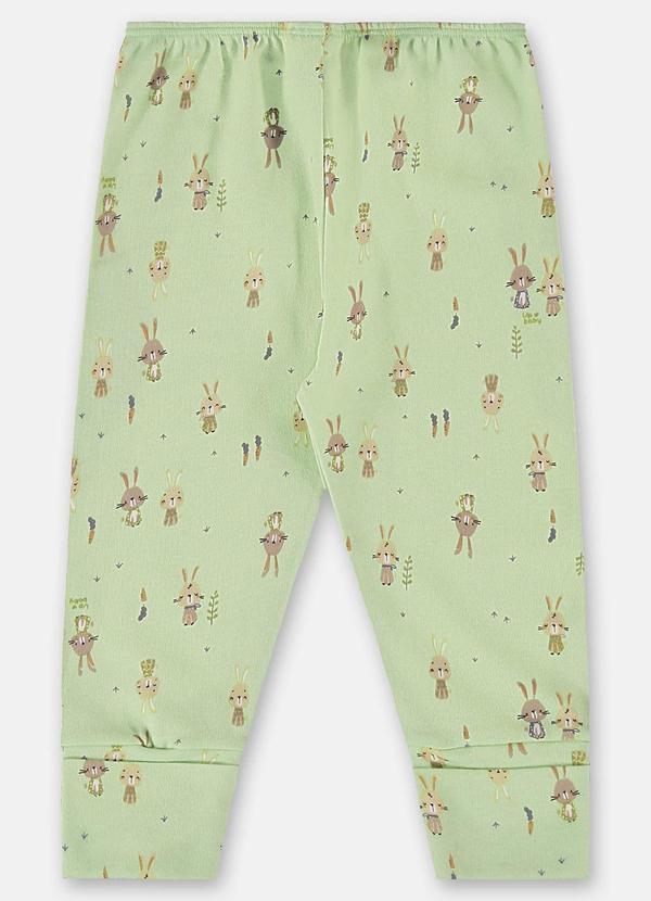 Up Baby - Calça Essentials Menino Verde