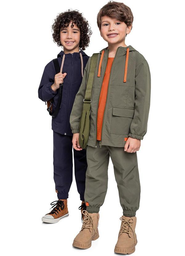 Quimby - Calça Impermeável Menino Azul 3