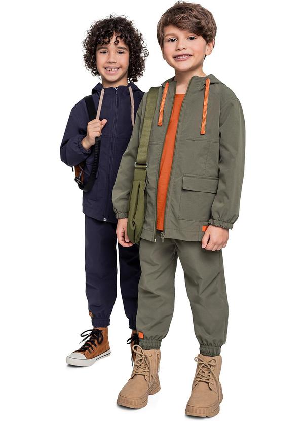 Quimby - Calça Impermeável Menino Verde 5