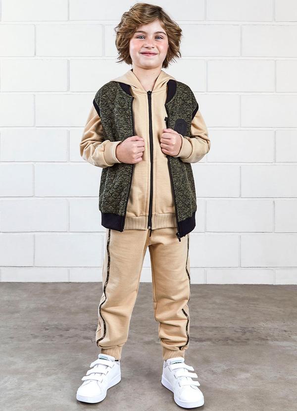 Youccie - Calça Infantil Bege 2