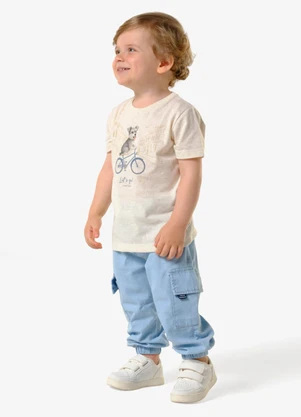 Trick Nick - Calça Infantil Cargo Azul - TRICK NICK