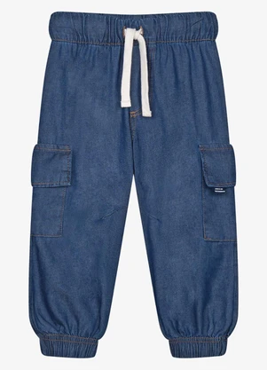 Trick Nick - Calça Infantil Cargo Azul - TRICK NICK