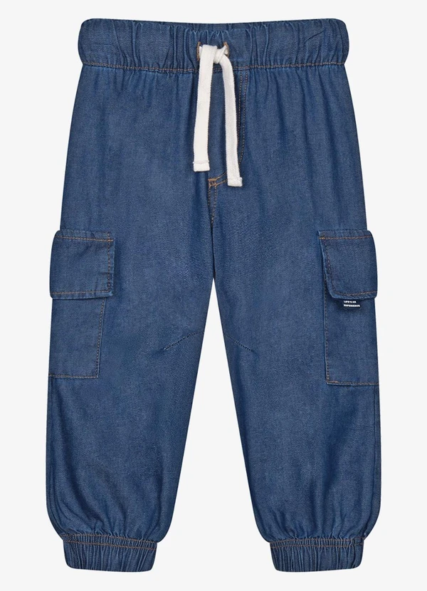 Trick Nick - Calça Infantil Cargo Azul