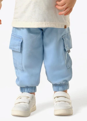Trick Nick - Calça Infantil Cargo Azul - TRICK NICK