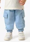 Trick Nick - Calça Infantil Cargo Azul - variação: Azul