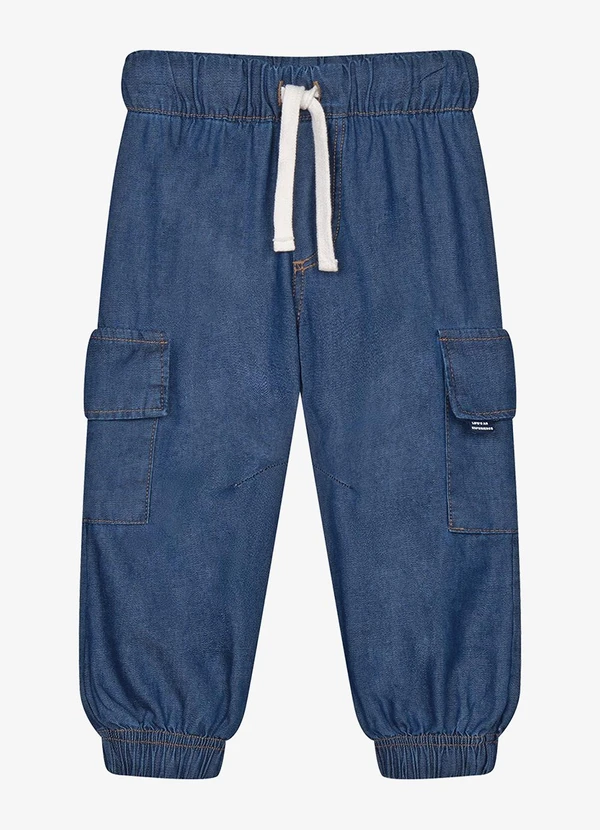 Trick Nick - Calça Infantil Cargo Azul