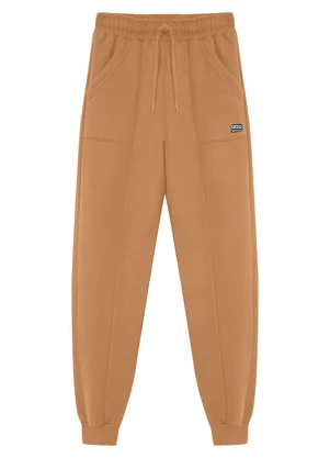 Ddk - Calça Infantil com Bolso e Cordão Bege - DDK