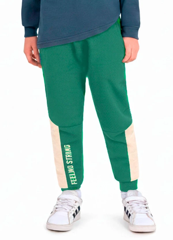 Ddk - Calça Infantil com Bolsos Verde