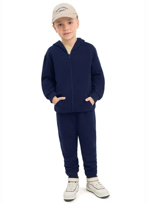 Ddk - Calça Infantil em Algodão Azul - DDK