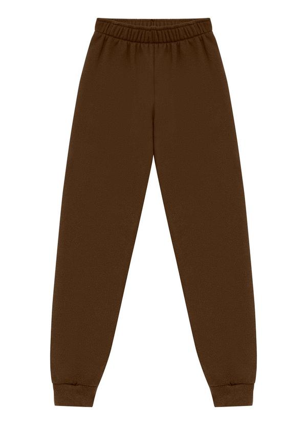 Ddk - Calça Infantil em Algodão Marrom