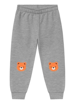 Ddk - Calça Infantil em Moletom Cinza - DDK