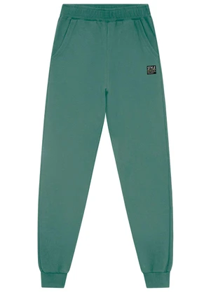 Ddk - Calça Infantil em Moletom com Bolso Verde - DDK