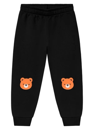 Ddk - Calça Infantil em Moletom Preto - DDK