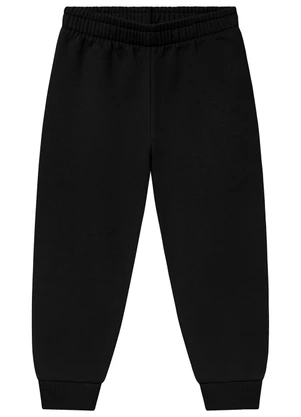 Ddk - Calça Infantil em Moletom Preto - DDK