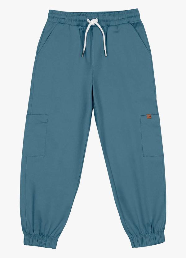 Trick Nick - Calça Infantil em Sarja Azul