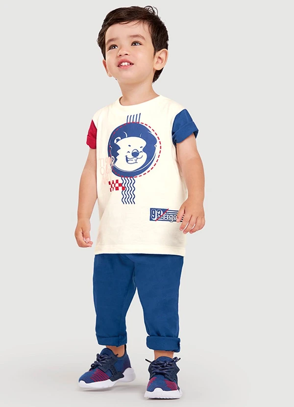 Tigor T Tigre - Calça Infantil Menino Azul 2