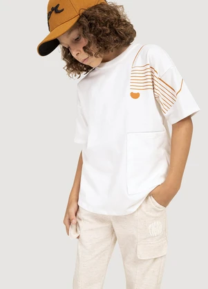 Tigor T Tigre - Calça Infantil Masculina Bege - TIGOR T TIGRE