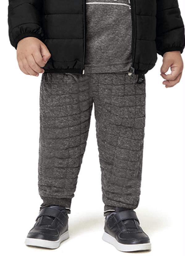 Marisol - Calça Infantil Menino Cinza